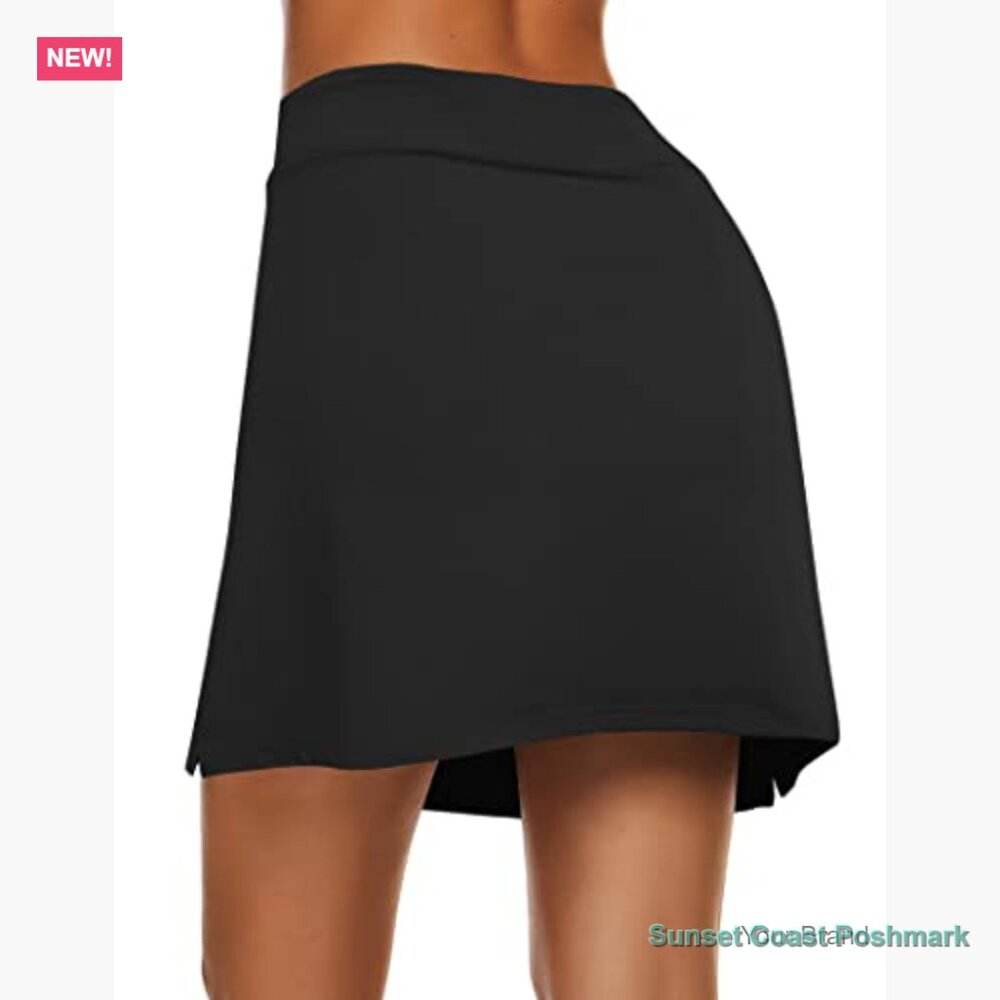 Polyester Spandex Active Performance Skort For Ru… - image 3